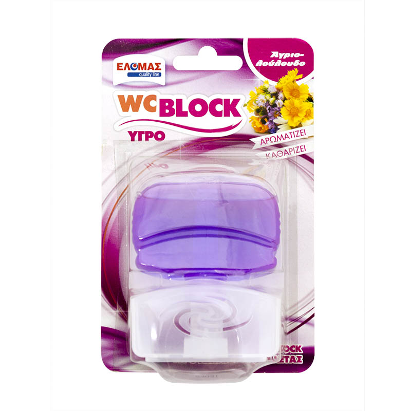 ΕΛΟΜΑΣ Wc block υγρό Αγριολούλουδο