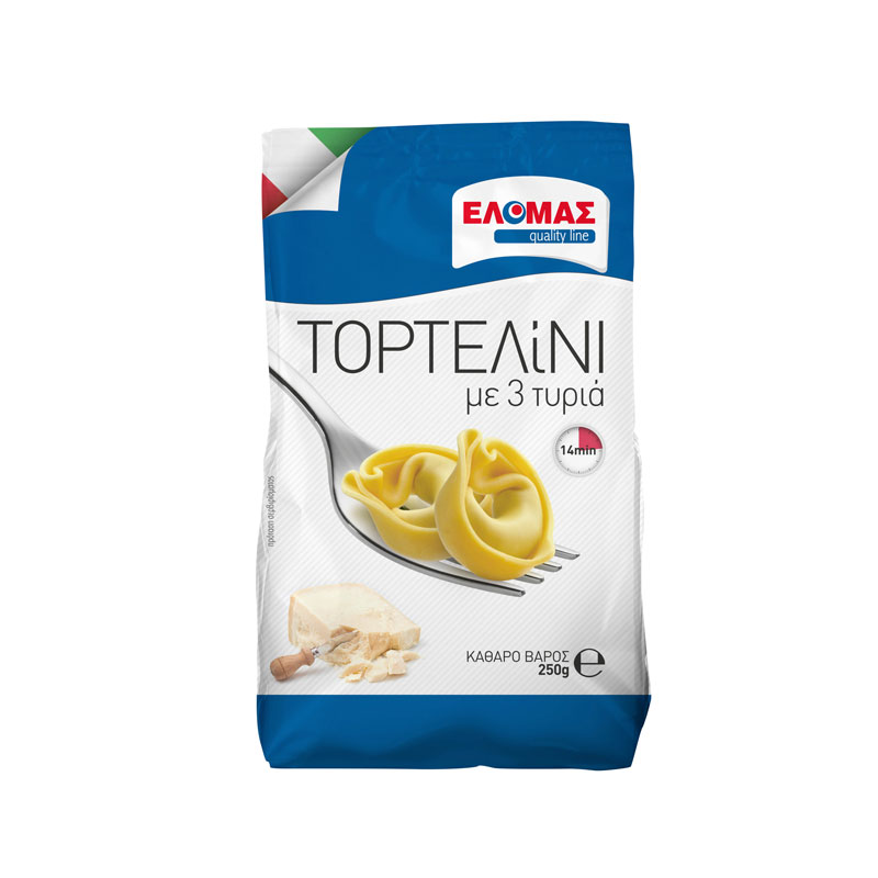 ΕΛΟΜΑΣ τορτελίνι 3 τυριά 250g