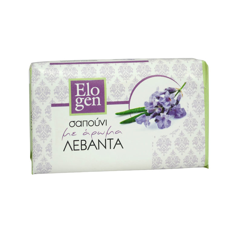 ΕΛΟΜΑΣ Σαπούνι πλάκα λεβάντα 125g