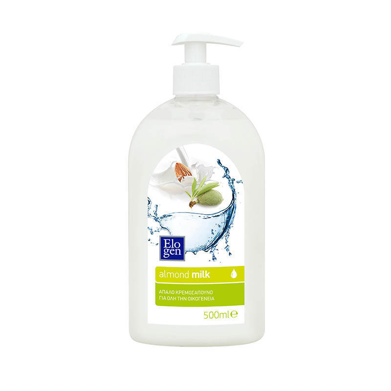 Elogen κρεμοσάπουνο almond milk 500ml
