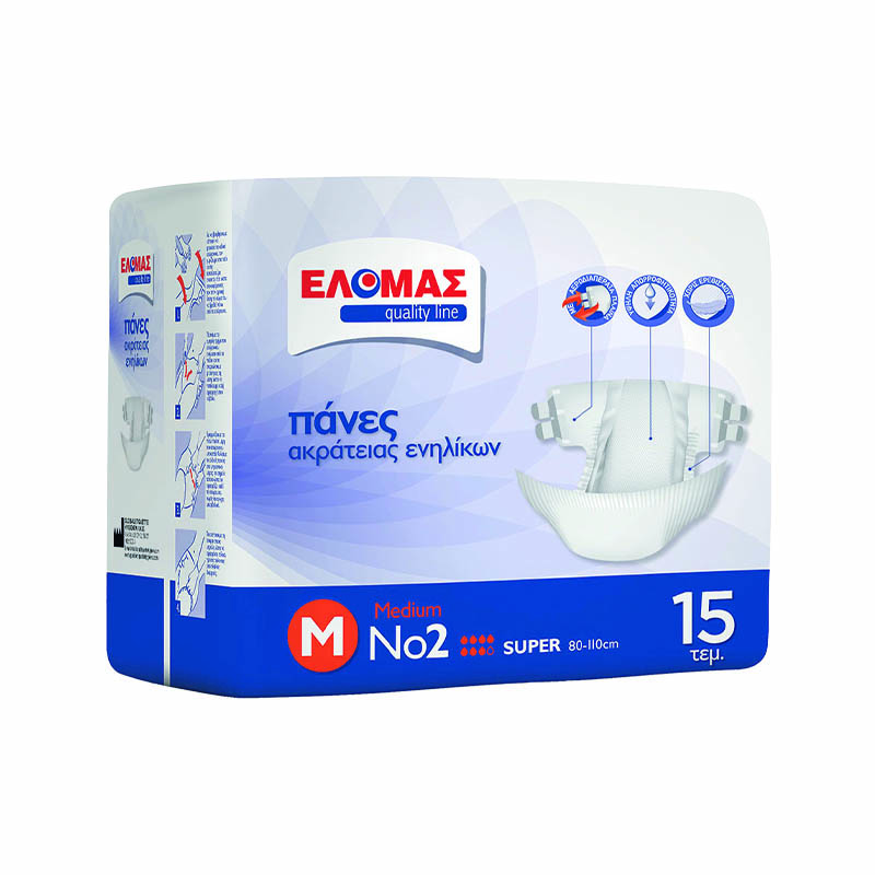 ΕΛΟΜΑΣ Πάνες ακράτειας Νο2 Medium