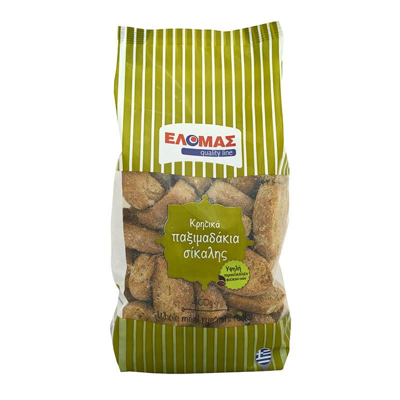 ΕΛΟΜΑΣ Κρητικά παξιμάδια σίκαλης 400g